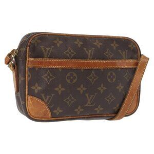 Authentic LOUIS VUITTON Monogram Trocadero 23 Shoulder Bag M51276 LV